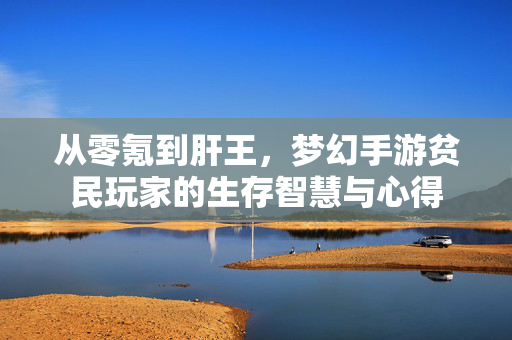 从零氪到肝王,梦幻手游贫民玩家的生存智慧与心得 从零氪到肝王,梦幻手游贫民玩家的生存智慧与心得