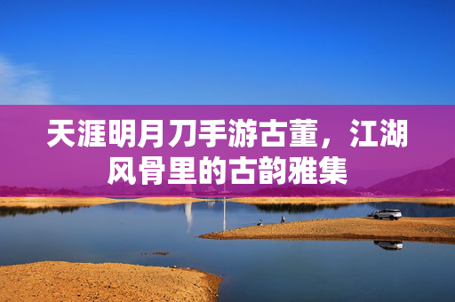 天涯明月刀手游古董,江湖风骨里的古韵雅集 天涯明月刀手游古董,江湖风骨里的古韵雅集
