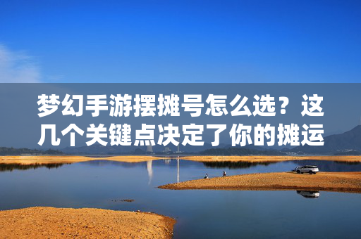 梦幻手游摆摊号怎么选?这几个关键点决定了你的摊运 梦幻手游摆摊号怎么选?这几个关键点决定了你的摊运