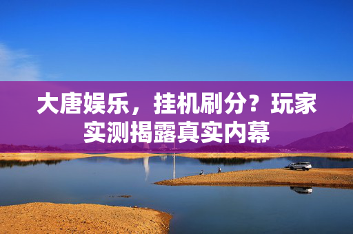 大唐娱乐,挂机刷分?玩家实测揭露真实内幕 大唐娱乐,挂机刷分?玩家实测揭露真实内幕