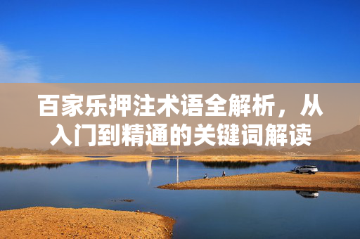 百家乐押注术语全解析,从入门到精通的关键词解读 百家乐押注术语全解析,从入门到精通的关键词解读