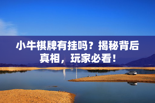 小牛棋牌有挂吗?揭秘背后真相,玩家必看! 小牛棋牌有挂吗?揭秘背后真相,玩家必看!