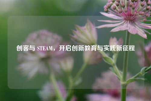 创客与 STEAM，开启创新教育与实践新征程