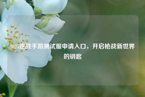 2025逆战手游测试服申请入口,开启枪战新世界的钥匙