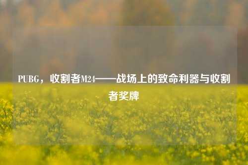 PUBG,收割者M24——战场上的致命利器与收割者奖牌