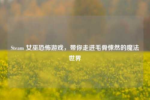 Steam 女巫恐怖游戏,带你走进毛骨悚然的魔法世界