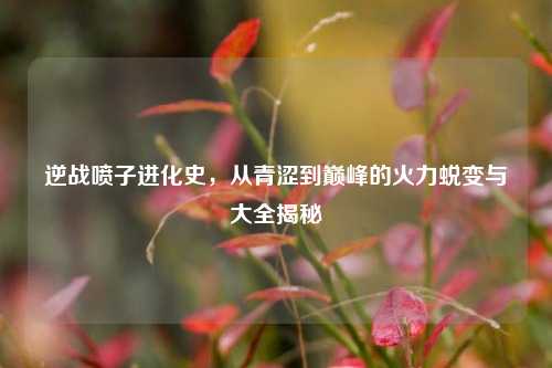 逆战喷子进化史,从青涩到巅峰的火力蜕变与大全揭秘
