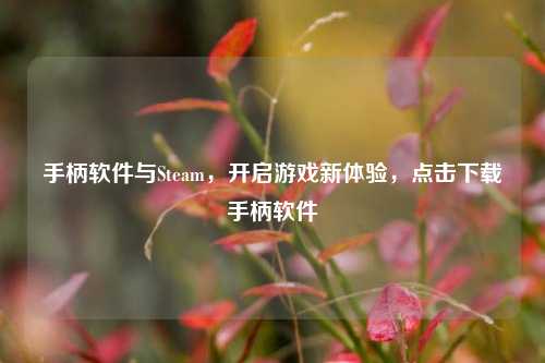 手柄软件与Steam，开启游戏新体验，点击下载手柄软件