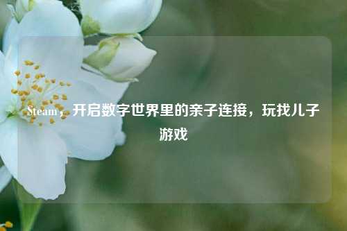 Steam,开启数字世界里的亲子连接,玩找儿子游戏